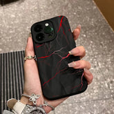 Red Lightning Phone Case for iPhone
